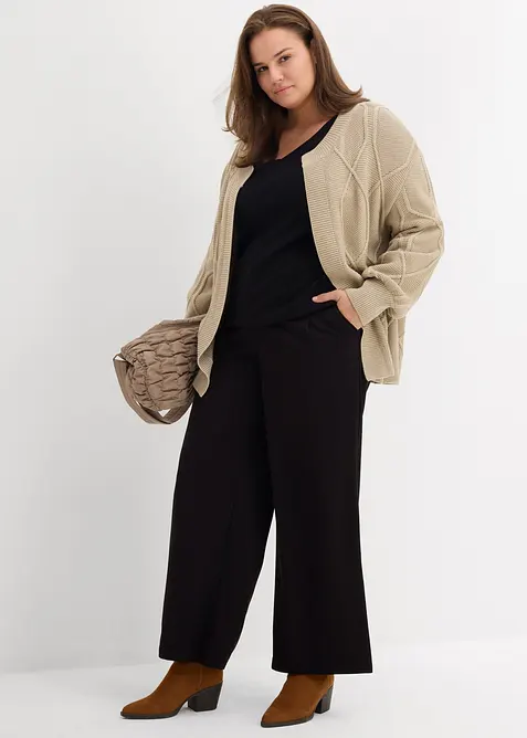 Cardigan a trecce, bonprix