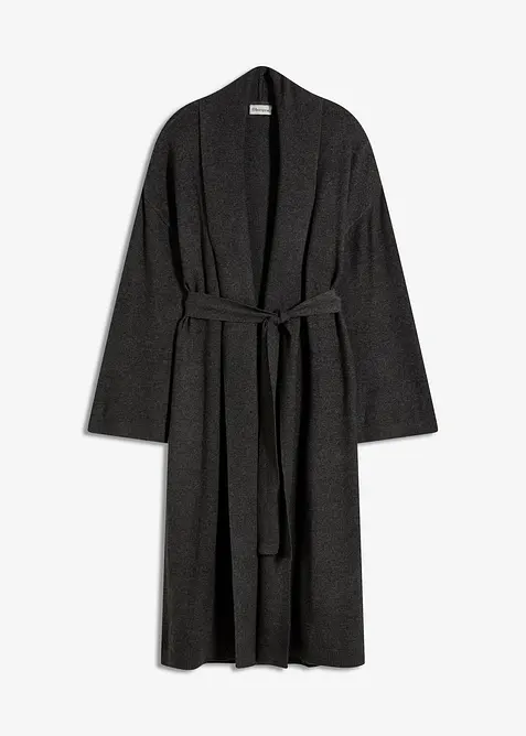 Maxi cardigan in misto viscosa morbido, bonprix