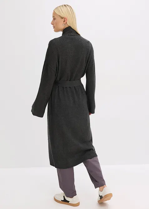 Maxi cardigan in misto viscosa morbido, bonprix