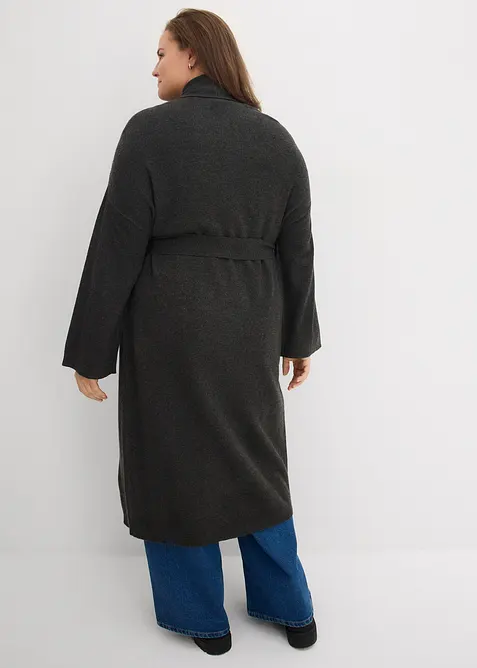 Maxi cardigan in misto viscosa morbido, bonprix
