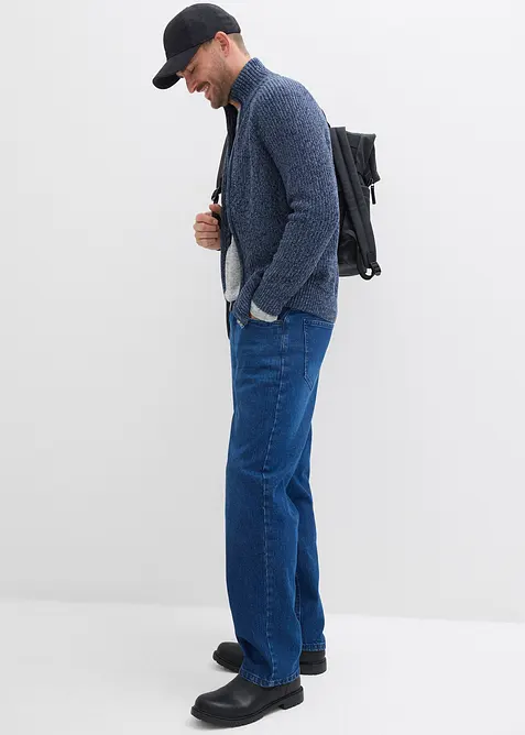 Jeans elasticizzati loose fit, straight, bonprix