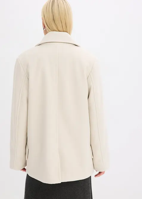 Caban in simil lana, bonprix