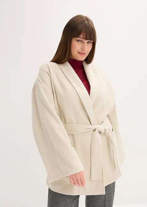 Giacca effetto lana, bonprix