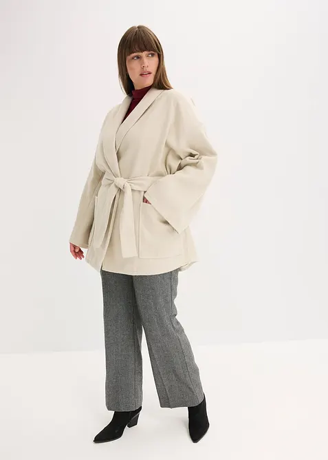 Giacca effetto lana, bonprix