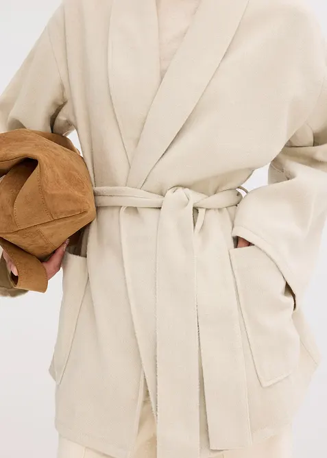 Giacca effetto lana, bonprix