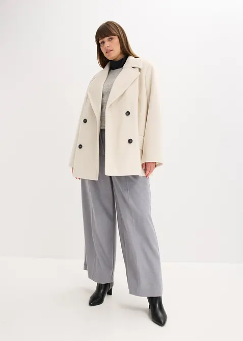 Caban in simil lana, bonprix