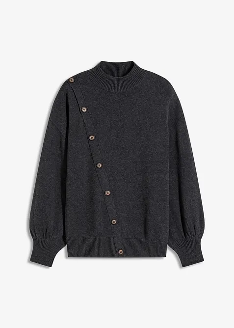 Maglione con bottoni, bonprix