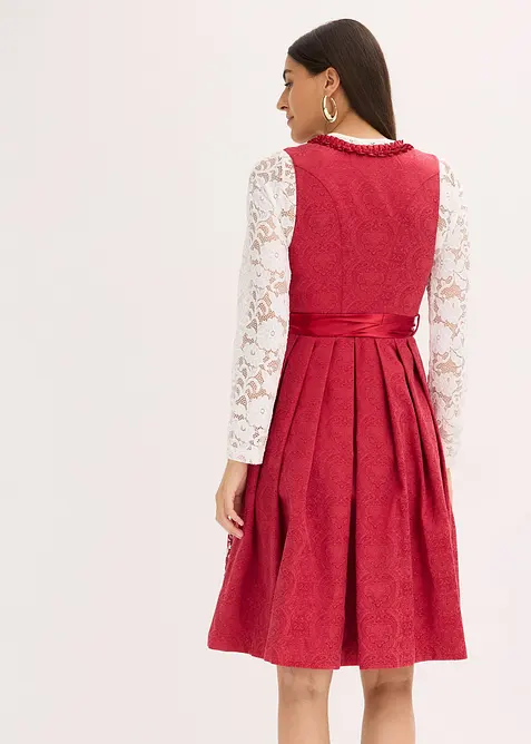 Abito bavarese con grembiule (set 2 pezzi), bonprix