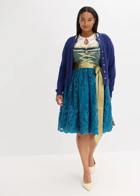 Abito bavarese con grembiule (set 2 pezzi), bonprix