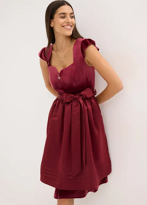 Abito bavarese con grembiule (set 2 pezzi), bonprix