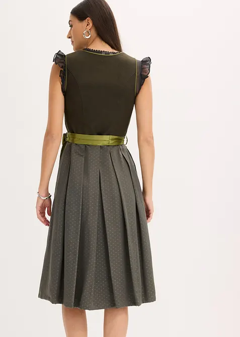 Abito bavarese con grembiule (set 2 pezzi), bonprix