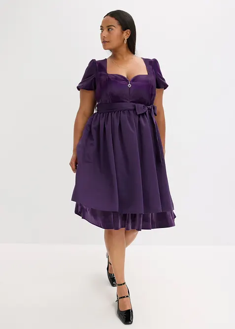 Abito bavarese con grembiule (set 2 pezzi), bonprix