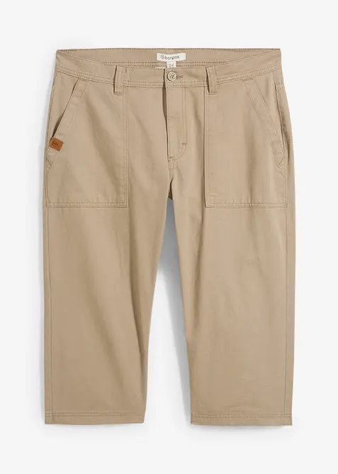 Bermuda lunghi con tasche applicate, regular fit, bonprix