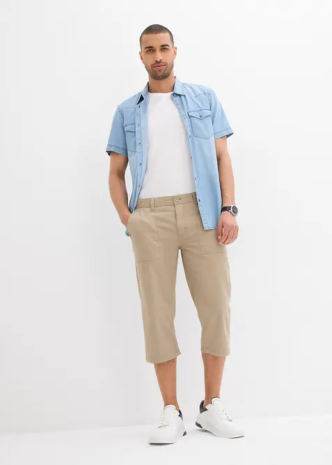 Bermuda lunghi con tasche applicate, regular fit, bonprix