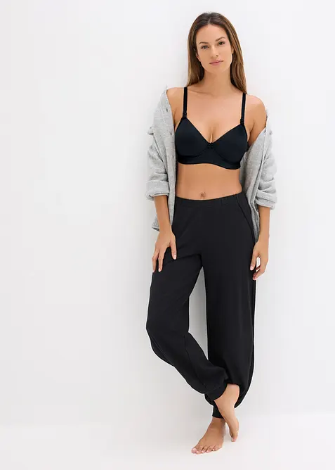 Reggiseno allattamento con coppe preformate, senza ferretto, con cotone biologico, bonprix