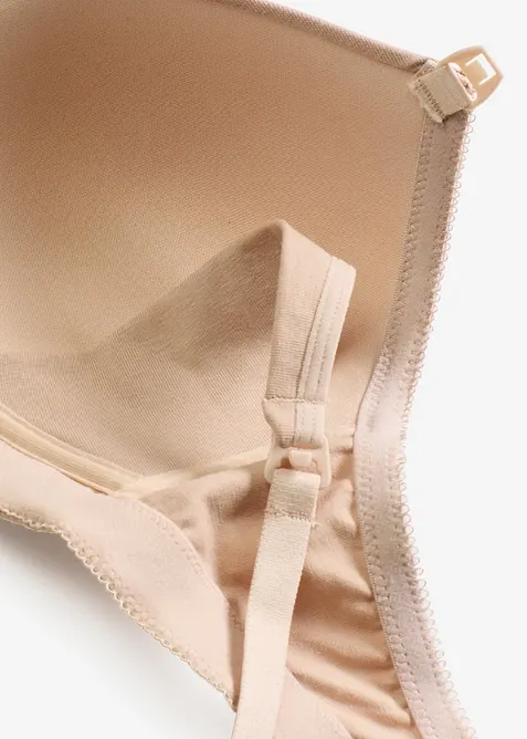 Reggiseno allattamento con coppe preformate, senza ferretto, con cotone biologico, bonprix
