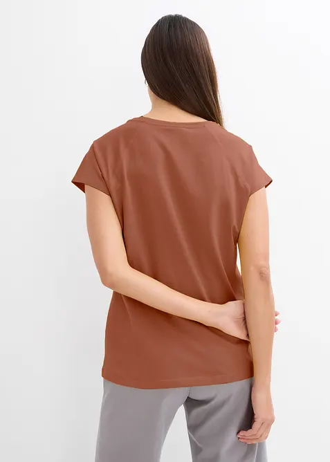 T-shirt in puro cotone biologico, bonprix