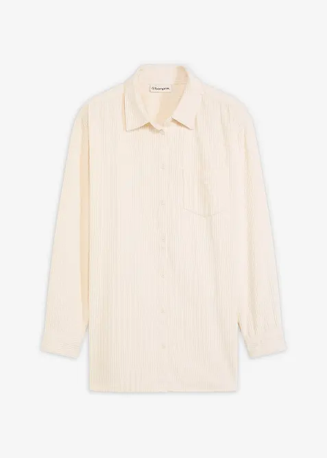 Camicia in velluto di cotone a coste, bonprix