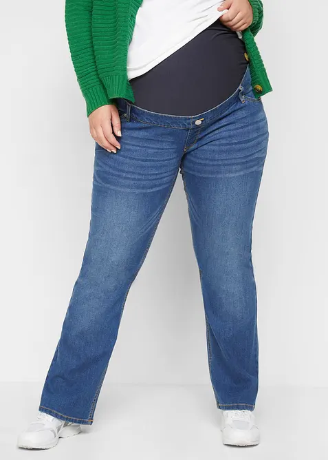 Jeans pr&eacute;maman, bootcut, bonprix