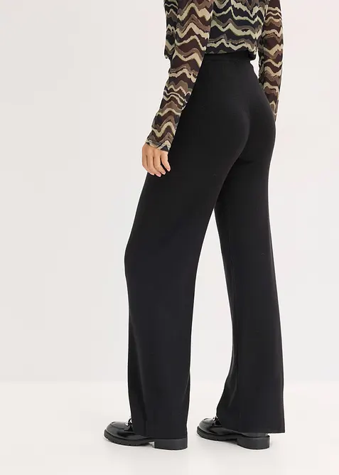 Pantaloni in maglia di soffice misto viscosa, bonprix