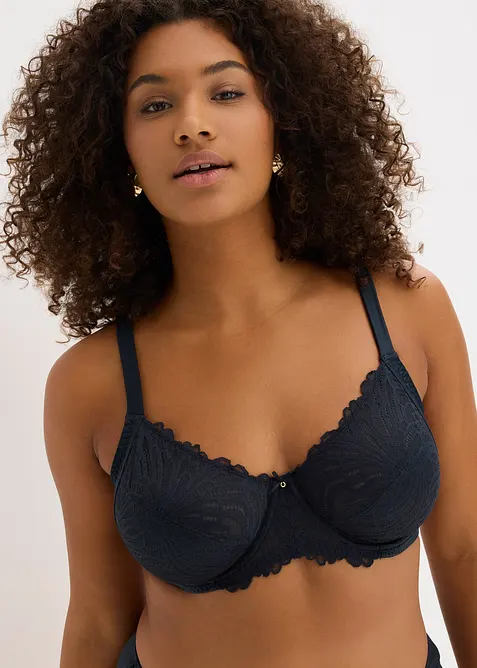 Reggiseno minimizer con pizzo delicato, bonprix