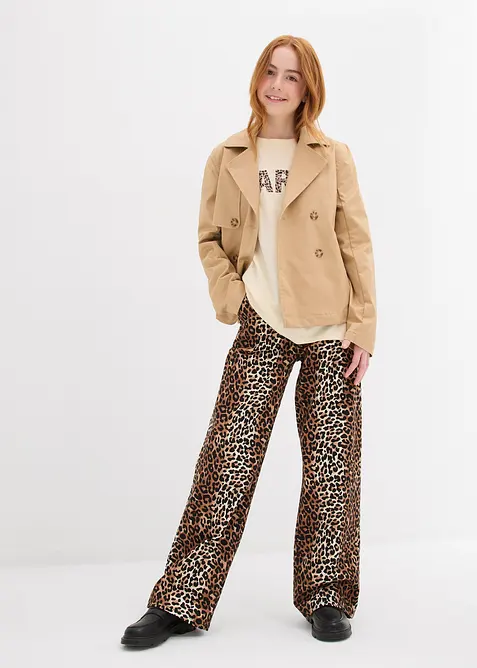 Maglia a maniche lunghe in puro cotone biologico, bonprix