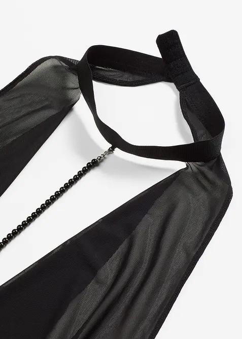 Body ouvert con effetto bagnato, bonprix