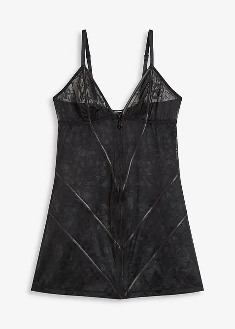 Abito in pizzo con cerniera, bonprix