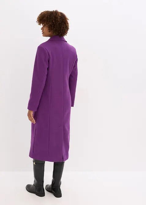 Cappotto lungo in simil lana, bonprix