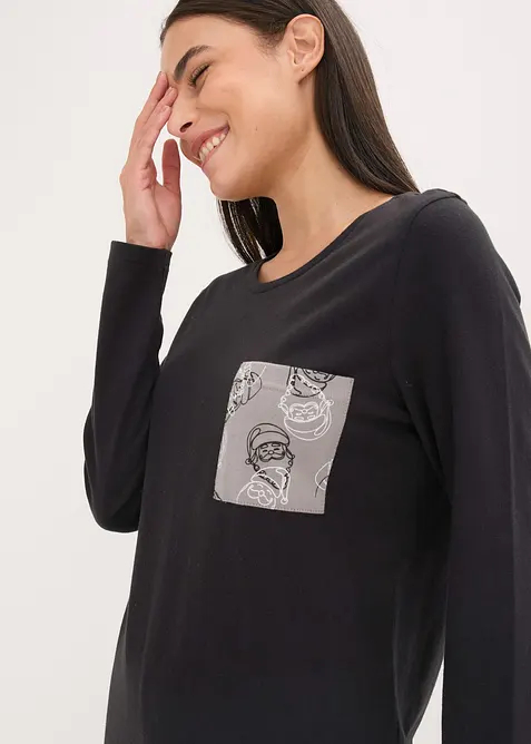 Pigiama in puro cotone, bonprix