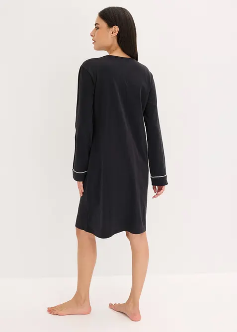 Camicia da notte in puro cotone, bonprix