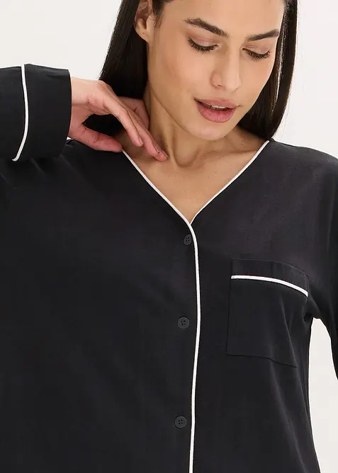 Camicia da notte in puro cotone, bonprix