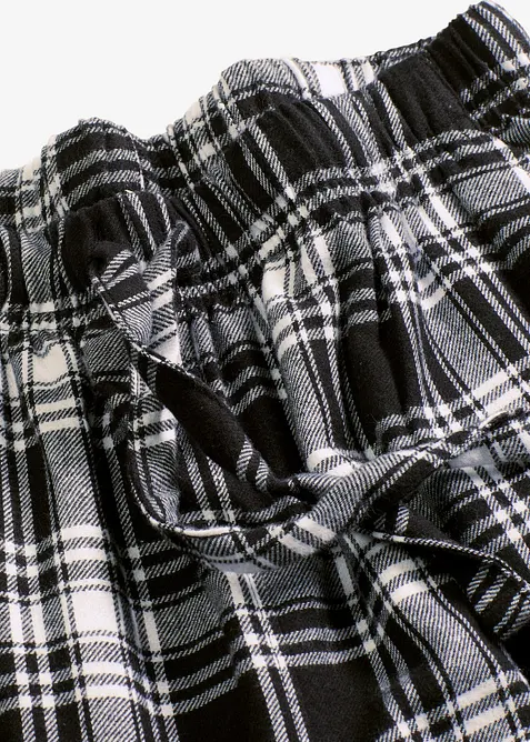 Pantaloni da pigiama in tessuto di flanella, bonprix