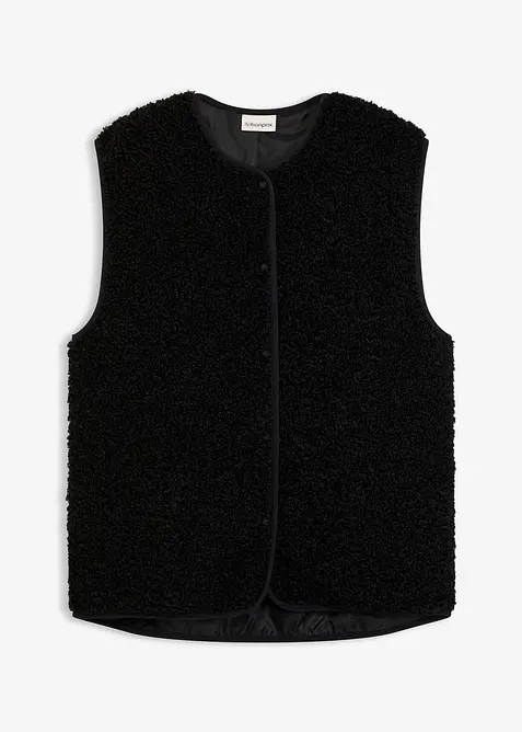 Gilet teddy, bonprix