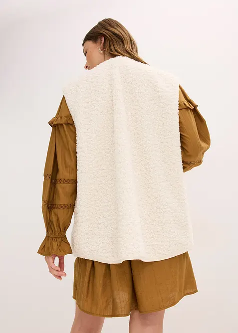 Gilet teddy, bonprix