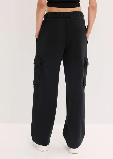 Pantaloni funzionali termici da jogging, a gamba larga e asciugatura rapida, bonprix