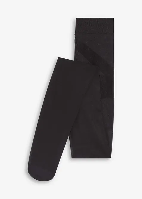 Collant coprenti con effetto push-up + controllo pancia + fascia comoda + compressione, 50 den, bonprix