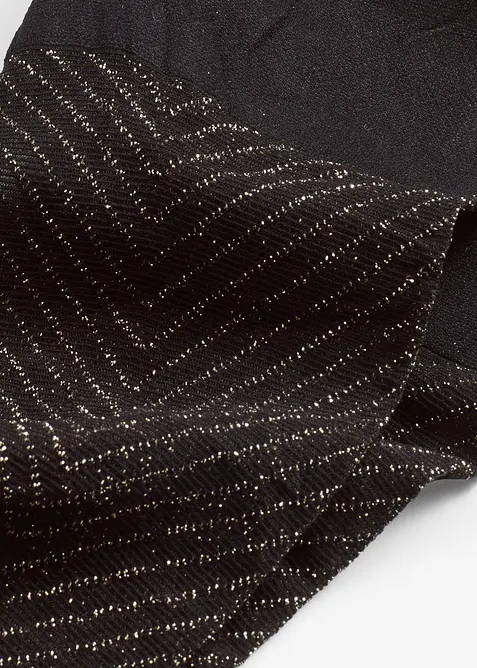 Collant trasparenti con motivo glitterato, 20 den, bonprix