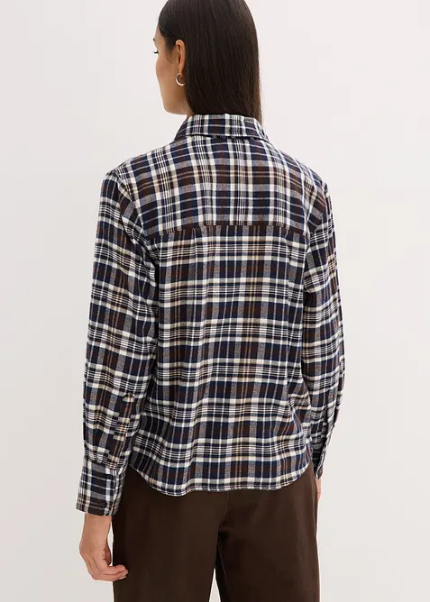 Camicia di flanella in puro cotone, bonprix