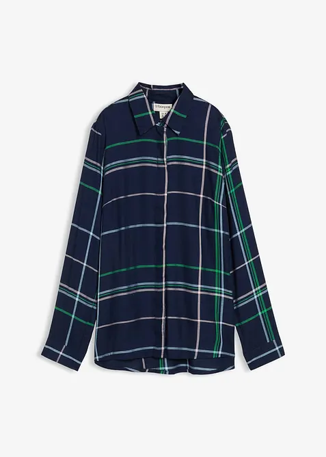 Camicia lunga in viscosa fluente, bonprix