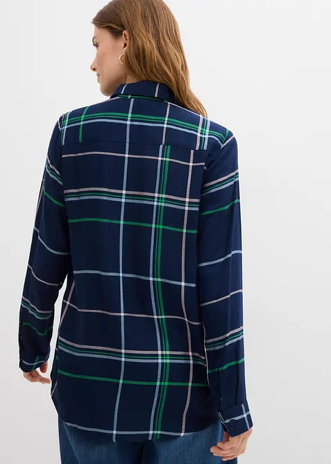 Camicia lunga in viscosa fluente, bonprix