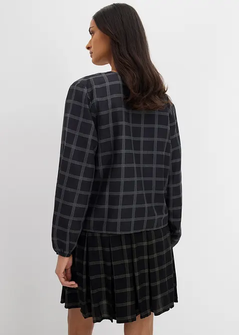 Blusa oversize in morbida viscosa, bonprix