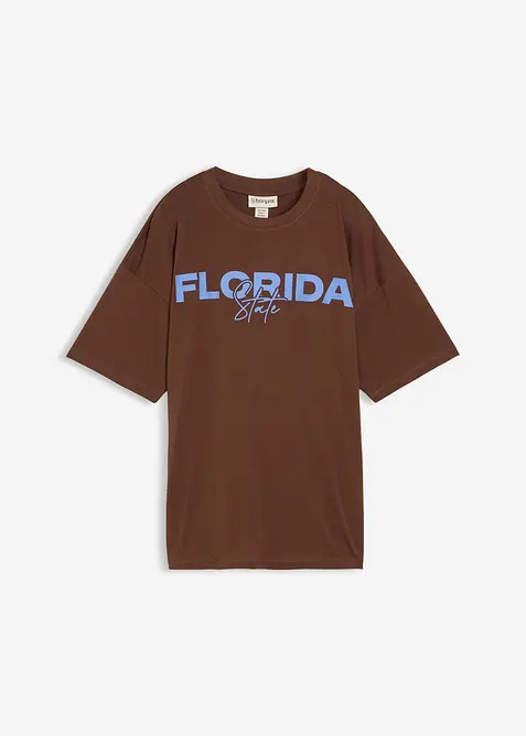 T-shirt oversize in puro cotone biologico, bonprix