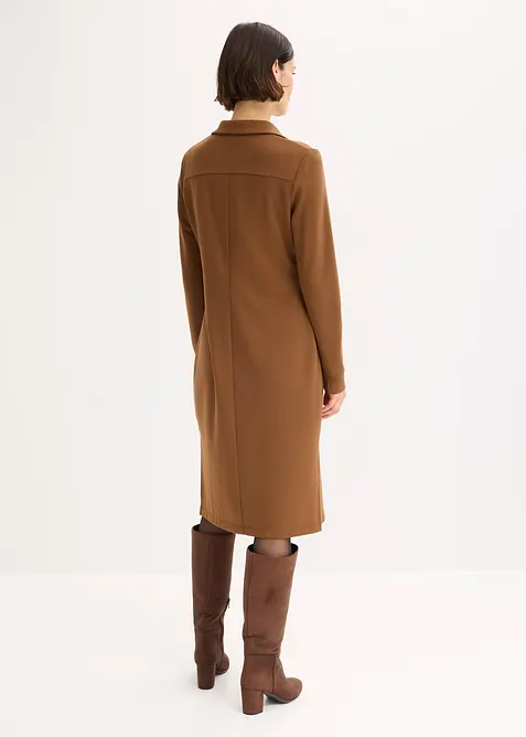 Abito chemisier in punto di Roma, bonprix