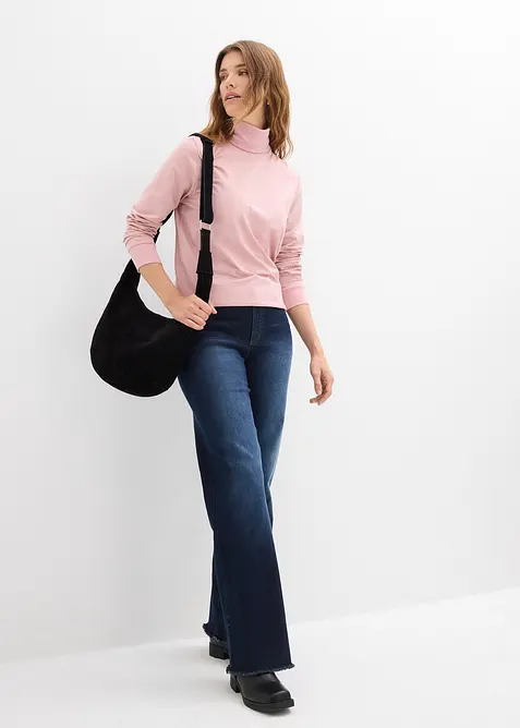 Maglia termica in pile a collo alto, bonprix