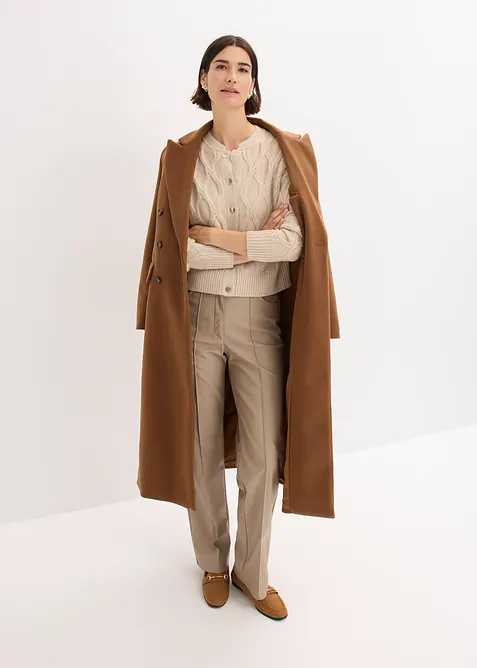 Cardigan con percentuale di lana, bonprix