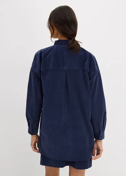 Camicia oversize in velluto a coste, bonprix