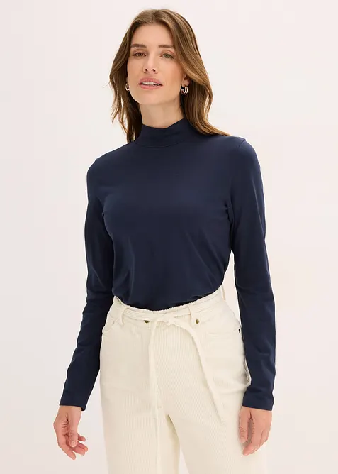 Maglia a maniche lunghe aderente, bonprix