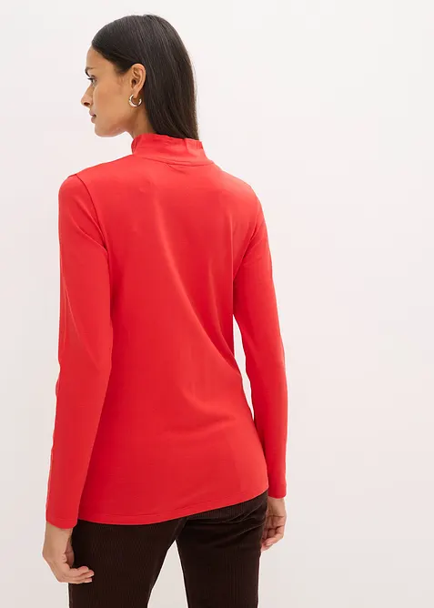 Maglia a maniche lunghe aderente, bonprix