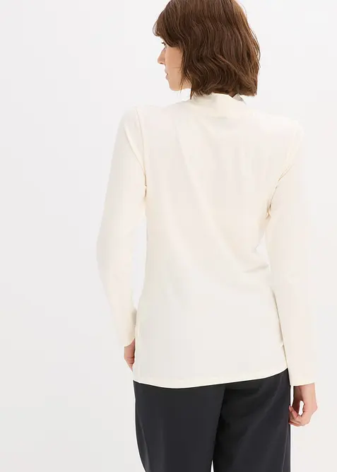 Maglia a maniche lunghe aderente, bonprix